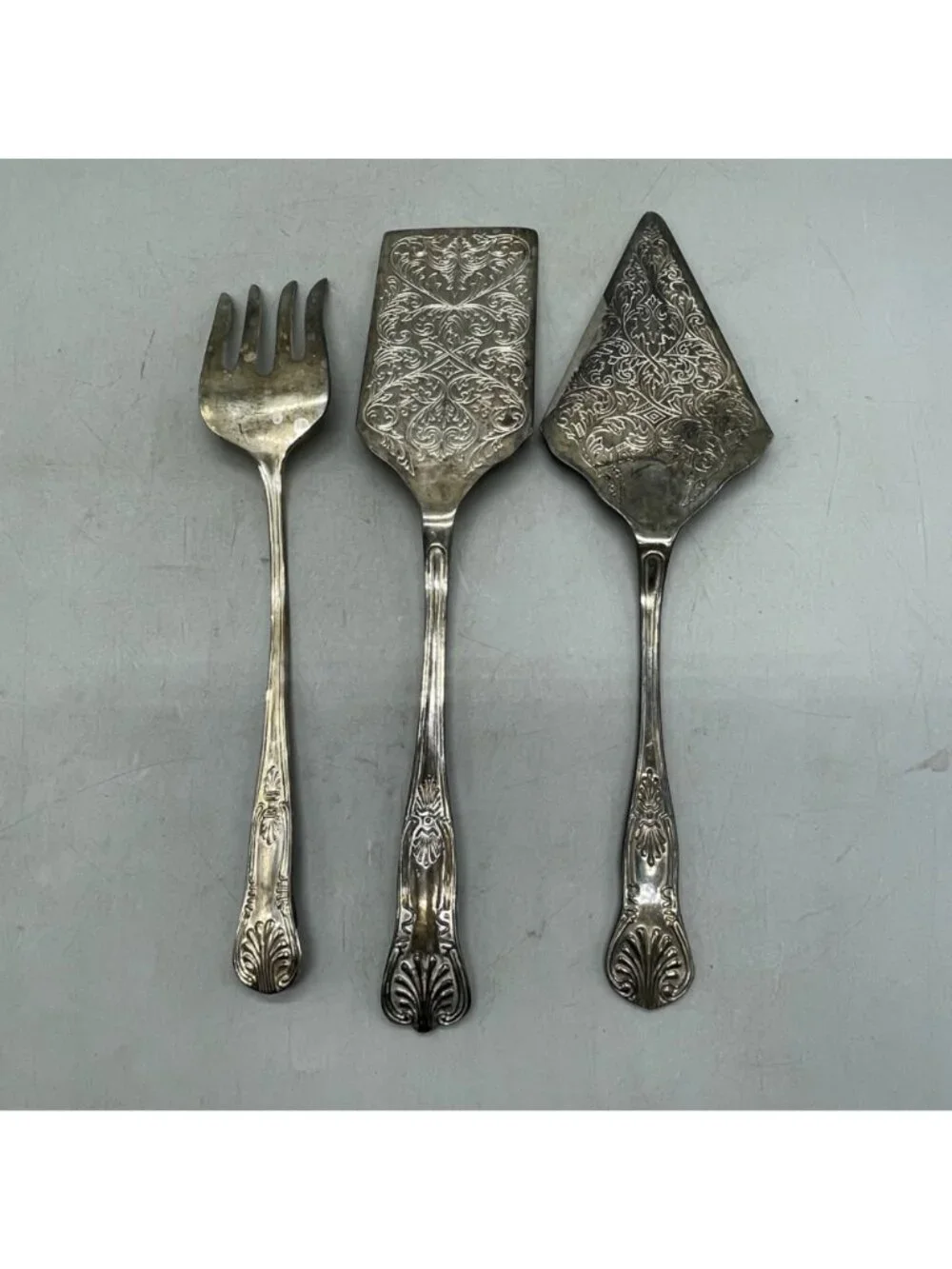 N/A size silver rectangular